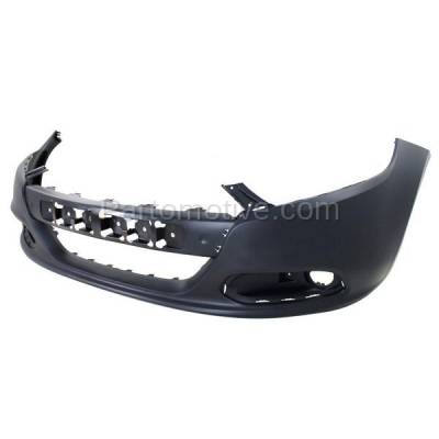 Aftermarket Replacement - BUC-1440FC CAPA NEW 13-16 Dart Front Bumper Cover w/Fog Lamp Holes CH1000A09 1TS71TZZAE - Image 2