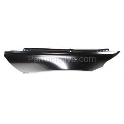 Aftermarket Replacement - FDR-1157RC CAPA 1992-1995 Honda Civic (Coupe & Hatchback 2-Door) Front Fender Quarter Panel (with Molding Holes) Primed Steel Right Passenger Side - Image 2