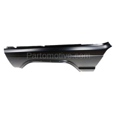 Aftermarket Replacement - FDR-1140LC CAPA 1984-1996 Jeep Cherokee & Comanche & Wagoneer Front Fender Quarter Panel Primed Steel (with Molding Holes) Left Driver Side - Image 3