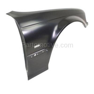 Aftermarket Replacement - FDR-1011RC CAPA 1999-2001 BMW 3-Series (Sedan & Wagon) Front Fender Quarter Panel (with Turn Signal Light Hole) Primed Steel Right Passenger Side - Image 2