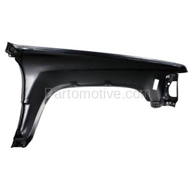 Aftermarket Replacement - FDR-1020LC CAPA 1984-1989 Toyota 4Runner & Pickup Truck (4WD) Front Fender Quarter Panel (without Turn Signal Lamp Hole) Left Driver Side - Image 3