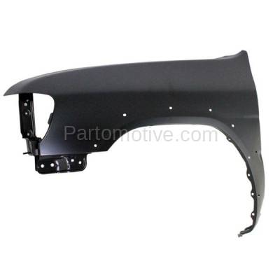 Aftermarket Replacement - FDR-1561LC CAPA 1999-2002 Nissan Pathfinder LE (3.3L & 3.5L V6) (with Production Date From 12/1998) Front Fender Quarter Panel Steel Left Driver Side - Image 2