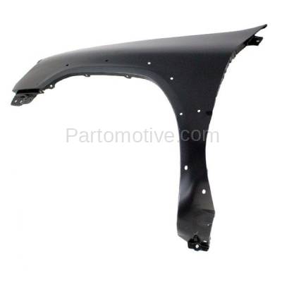 Aftermarket Replacement - FDR-1561LC CAPA 1999-2002 Nissan Pathfinder LE (3.3L & 3.5L V6) (with Production Date From 12/1998) Front Fender Quarter Panel Steel Left Driver Side - Image 3