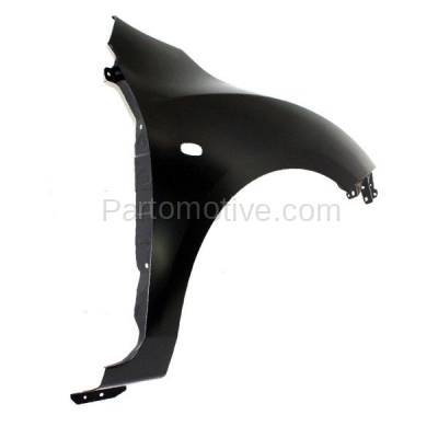 Aftermarket Replacement - FDR-1476RC CAPA 2010-2013 Mazda 3 (2.0L & 2.5L) Hatchback & Sedan (with Stone Guard Provision) Front Fender Quarter Panel Steel Right Passenger Side - Image 3