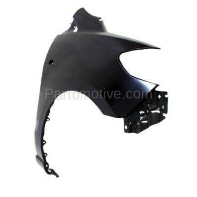 Aftermarket Replacement - FDR-1480RC CAPA 2006-2009 Mazda 5 (2.3 Liter Engine) Front Fender Quarter Panel (with Rocker Molding & Turn Signal Light Holes) Steel Right Passenger Side - Image 2