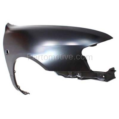 Aftermarket Replacement - FDR-1345R 1999-2002 Infiniti G20 (2.0 Liter Engine) Front Fender Quarter Panel (with Turn Signal Lamp Hole) Primed Steel Right Passenger Side - Image 2