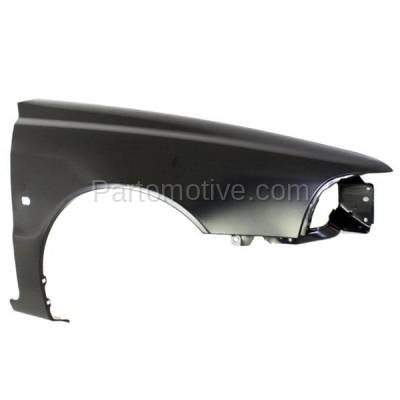 Aftermarket Replacement - FDR-1643R 2000 Volvo S40 & V40 (1.9 Liter Turbocharged Engine) Front Fender Quarter Panel (with Turn Signal Light Hole) Steel Right Passenger Side - Image 2
