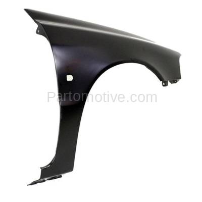 Aftermarket Replacement - FDR-1643R 2000 Volvo S40 & V40 (1.9 Liter Turbocharged Engine) Front Fender Quarter Panel (with Turn Signal Light Hole) Steel Right Passenger Side - Image 3