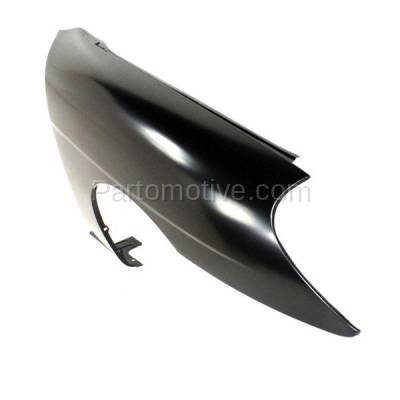 Aftermarket Replacement - FDR-1531R 2000-2002 Daewoo Nubira (CDX, SE) Front Fender Quarter Panel (without Turn Signal Light Hole) Primed Steel Right Passenger Side - Image 2