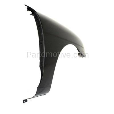 Aftermarket Replacement - FDR-1531R 2000-2002 Daewoo Nubira (CDX, SE) Front Fender Quarter Panel (without Turn Signal Light Hole) Primed Steel Right Passenger Side - Image 3