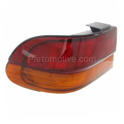 Aftermarket Replacement - TLT-1292L 95-99 Legacy Sedan Taillight Taillamp Rear Brake Light Lamp Left Driver Side LH - Image 2