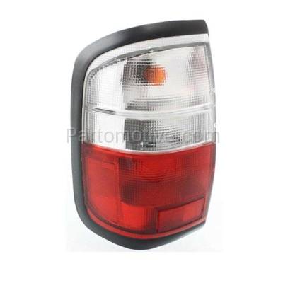 Aftermarket Replacement - TLT-1215L Taillight Taillamp Rear Brake Light Lamp Left Driver Side LH For 97-00 QX-4 QX4 - Image 2
