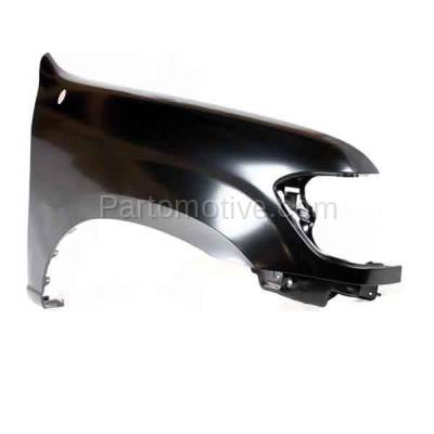 Aftermarket Replacement - FDR-1789L & FDR-1789R 2005-2006 Toyota Tundra (Double or Crew Cab) Pickup Truck Front Fender (without Fender Flare Holes) Primed SET PAIR Left & Right Side - Image 3