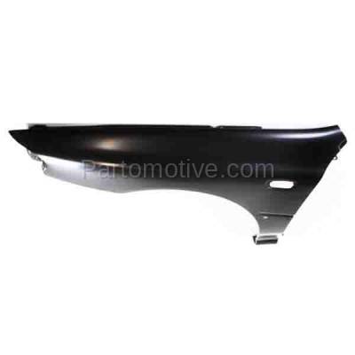 Aftermarket Replacement - FDR-1397L 1998-2001 Subaru Impreza (RS Models) 2.5L (Coupe & Sedan) Front Fender (with Turn Signal Lamp Hole) Primed Steel Left Driver Side - Image 3
