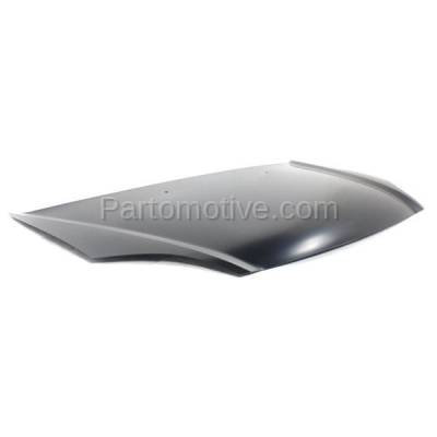Aftermarket Replacement - HDD-1347C CAPA 2002-2005 Honda Civic (Si, SiR) Hatchback 3-Door (2.0 Liter 4Cyl Engine) Front Hood Panel Assembly Primed Steel with Nozzle Holes - Image 2