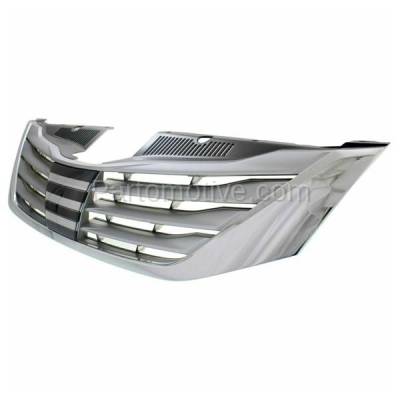 Aftermarket Replacement - GRL-2550 11-13 Sienna Front Grill Grille Chrome Shell/Trim Assembly TO1200339 5310108110 - Image 2