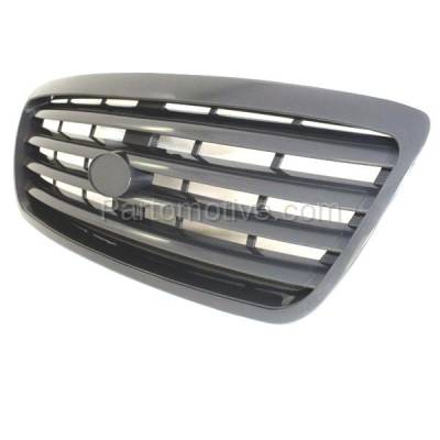 Aftermarket Replacement - GRL-1967 Front Grill Grille Assembly Gray Shell KI1200112 0K54A50710XX Fits 02-03 Sedona - Image 2