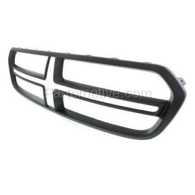 Aftermarket Replacement - GRL-1348C CAPA NEW 14-15 Durango Front Grill Grille Black Shell CH1200379 1XV16TZZAB - Image 2