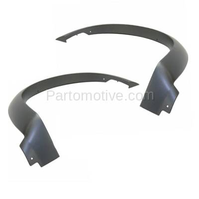 Aftermarket Replacement - FDF-1034L & FDF-1034R 10-14 F150 SVT Front Fender Flare Wheel Opening Molding Trim Left Right SET PAIR - Image 2
