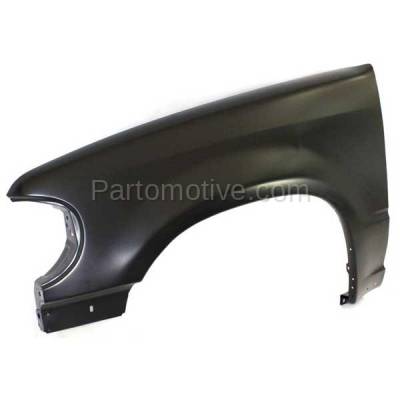 Aftermarket Replacement - FDR-1272L 1995-2001 Ford Explorer & 1997-2001 Mercury Mountaineer Front Fender(without Wheel Opening Molding Holes) Primed Left Driver Side - Image 2
