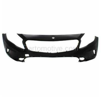 Aftermarket Replacement - BUC-3935FC CAPA 2015-2017 Mercedes-Benz GLA250 (without AMG Styling Package) Front Bumper Cover Assembly with Park Assist Sensor Holes - Image 1