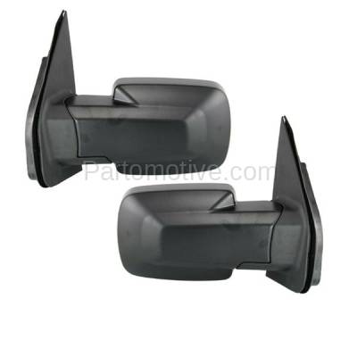 MIR-1398L & MIR-1398R 03-04 Element Manual Folding Black Rear View
