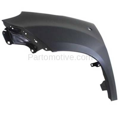 Aftermarket Replacement - FDR-1305L 2014-2018 Fiat 500L (1.4L Turbocharged Engine) (Hatchback 4-Door) Front Fender Quarter Panel Primed Steel Left Driver Side - Image 2