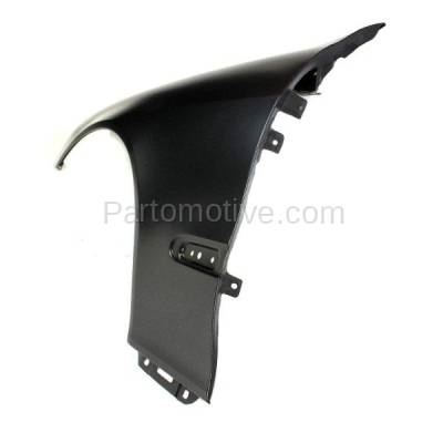 Aftermarket Replacement - FDR-1629R 2000-2006 Mercedes Benz S-Class V8/V12 (220 Chassis) Front Fender Quarter Panel (with Molding Holes) Primed Steel Right Passenger Side - Image 2