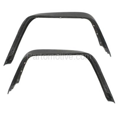 Aftermarket Replacement - FDF-1052L & FDF-1052R 13-15 G63 AMG Front Fender Flare Wheel Opening Molding Trim Left Right SET PAIR - Image 3