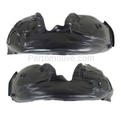 Aftermarket Replacement - IFD-1030L & IFD-1030R 12-17 A6 Front Splash Shield Inner Fender Liner Panel Left & Right Side SET PAIR - Image 2
