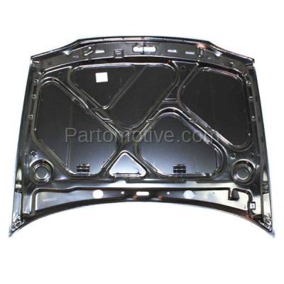 Aftermarket Replacement - HDD-1738 1993-1999 Volkswagen Golf & 1995-1999 VW Cabrio (Convertible & Hatchback) Front Hood Panel Assembly Primed Steel - Image 3