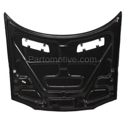 Aftermarket Replacement - HDD-1213 1993-1997 Chevy Camaro (Base, Indianapolis 500 Pace Car, RS, Z28) V6/V8 (Coupe & Convertible 2-Door) Front Hood Panel Assembly Primed Steel - Image 3