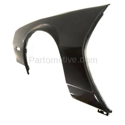 Aftermarket Replacement - FDR-1121L & FDR-1121R 1982-1992 Chevrolet Camaro Front Fender Quarter Panel with Molding Holes (without Holes for Body Cladding) Steel Pair Set Left & Right Side - Image 2