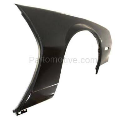 Aftermarket Replacement - FDR-1121L & FDR-1121R 1982-1992 Chevrolet Camaro Front Fender Quarter Panel with Molding Holes (without Holes for Body Cladding) Steel Pair Set Left & Right Side - Image 3