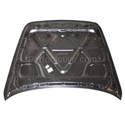 Aftermarket Replacement - HDD-1422 2007-2013 Infiniti G25/G35/G37 & 2015 Q40 (Base, Journey, Sport, X) (4-Door Sedan) Front Hood Panel Assembly Primed Steel - Image 3
