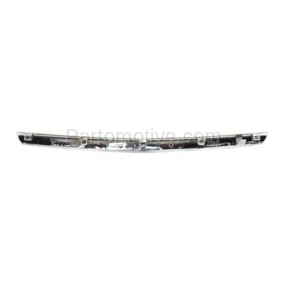 Aftermarket Replacement - GRT-1199 01-03 Protege Front Grille Trim Grill Molding Garnish Chrome MA1210101 B30D50710 - Image 3