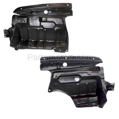 Aftermarket Replacement - ESS-1532L & ESS-1532R Front Engine Splash Shield Under Cover For 00-01 Maxima Left Right Side SET PAIR - Image 1