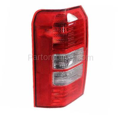 Aftermarket Auto Parts - TLT-1365LC CAPA 08-13 Patriot 2 Holes Taillight Taillamp Rear Brake Light Lamp Driver Side - Image 2
