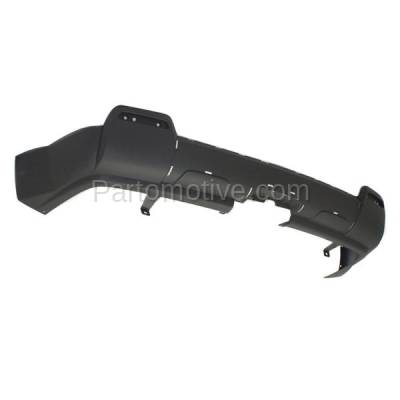 Aftermarket Replacement - BUC-2132RC CAPA 10-15 Terrain Rear Lower Bumper Cover Valance w/o Chrome Pkge GM1195116 - Image 2