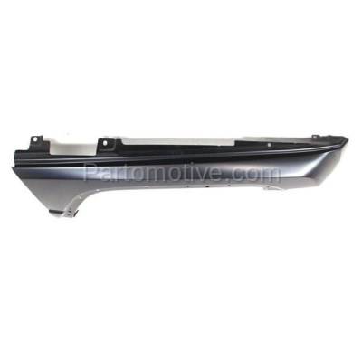 Aftermarket Replacement - FDR-1169RC CAPA 2006-2010 Jeep Commander (3.7 & 4.7 & 5.7 Liter Engine) Front Fender Quarter Panel (with Molding Holes) Steel Right Passenger Side - Image 3