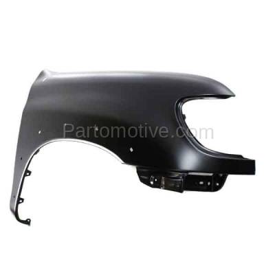 Aftermarket Replacement - FDR-1787R 2000-2006 Toyota Tundra Pickup Truck (excluding Double Crew Cab) Front Fender (with Flare Holes) Primed Steel Right Passenger Side - Image 2