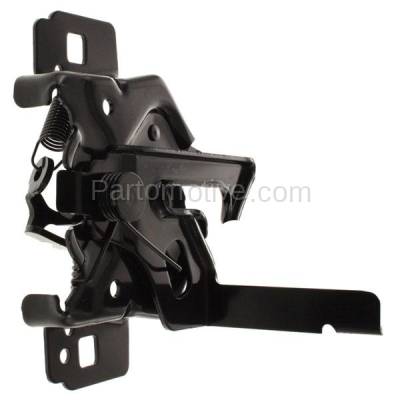 Aftermarket Replacement - HDL-1007 98-11 Crown Vic/TownCar Front Hood Latch Lock Bracket Steel FO1234106 5W7Z16700A - Image 2