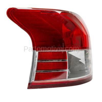 Aftermarket Auto Parts - TLT-1328LC CAPA 06-12 Yaris Sedan Taillight Taillamp Rear Brake Light Lamp Driver Side LH - Image 2