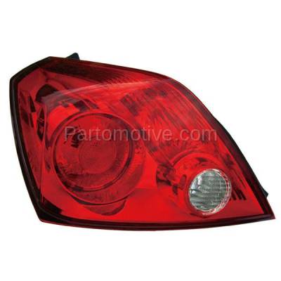 Aftermarket Auto Parts - TLT-1385LC CAPA Taillight Taillamp Rear Brake Light Lamp Driver Side For 08-13 Altima Coupe - Image 1