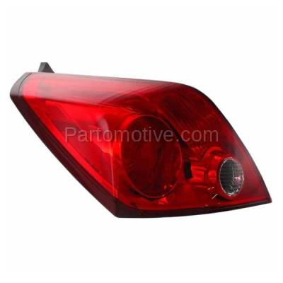 Aftermarket Auto Parts - TLT-1385LC CAPA Taillight Taillamp Rear Brake Light Lamp Driver Side For 08-13 Altima Coupe - Image 2