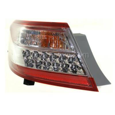 Aftermarket Auto Parts - TLT-1657LC CAPA 10-11 Camry Hybrid Taillight Taillamp Rear Brake Light Lamp Driver Side LH - Image 2