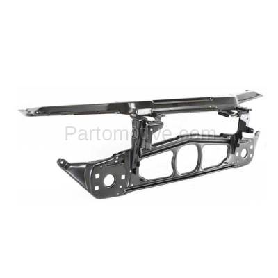 Aftermarket Replacement - RSP-1041 1999-2006 BMW 3-Series E46 Chassis (Coupe, Sedan, Wagon) Front Center Radiator Support Core Assembly Primed Steel - Image 2