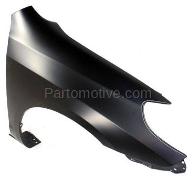 Aftermarket Replacement - FDR-1463RC CAPA 2003-2008 Toyota Matrix (XR & XRS) 1.8L (Wagon 4-Door) Front Fender Quarter Panel (with Rocker Molding Holes) Steel Right Passenger Side - Image 2