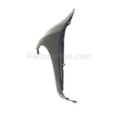 Aftermarket Replacement - FDR-1463LC CAPA 2003-2008 Toyota Matrix (XR & XRS) 1.8L (Wagon 4-Door) Front Fender Quarter Panel (with Rocker Molding Holes) Steel Left Driver Side - Image 3