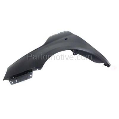 Aftermarket Replacement - FDR-1304LC CAPA 2012-2019 Fiat 500 (1.4L Engine & Electric) (USA Type) Front Fender Quarter Panel (without Molding Holes) Primed Steel Left Driver Side - Image 3